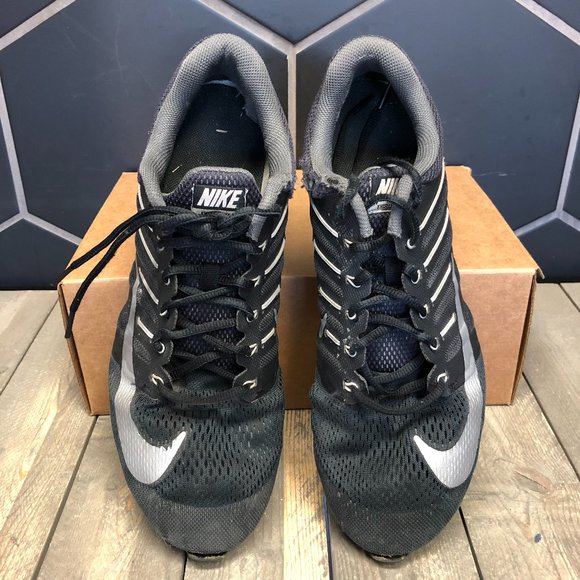 ~Used W/O Box! Men's Nike Air Max Excellerate 4 Running Black Grey Size 13 - Picture 3 of 6